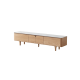 Solidwood Santa Rosa Entertainment Unit with Sintered Stone Top