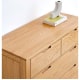 Solidwood Norway Chest of 5 drawers, 95x40CM, Oak