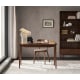 Solidwood Bailey Desk, Two Drawers, 120x53CM, Walnut