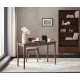 Solidwood Bailey Desk, Two Drawers, 120x53CM, Walnut