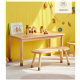 Solidwood Ayla Desk, 95x48CM, Beech