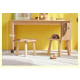 Solidwood Ayla Desk, 95x48CM, Beech