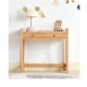 Solidwood Ayla Study Desk, 80x55CM, Beech