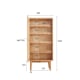 Solidwood Bailey Shoe Cabinet, 48x35CM, Oak