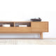 Solidwood Bailey TV Stand, 180x32x45CM, Oak