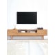 Solidwood Bailey TV Stand, 150x32x45CM, Oak