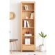 Solidwood Norway Bookcase, 55x32CM, Oak