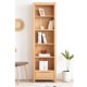 Solidwood Norway Bookshelf, 55x32CM, Oak