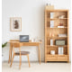 Solidwood Norway Bookcase, 85x32CM, Oak