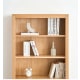 Solidwood Norway Bookcase, 85x32cm, Oak