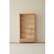 Solidwood Norway Bookshelf, 100x32CM, Oak