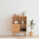 Solidwood Bailey Sideboard, 60x40X80CM, Oak