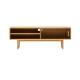Solidwood Bailey TV Stand, 120x32CM, Oak