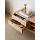 Solidwood Bailey TV Stand, 150x32x42CM, Oak