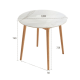 Solidwood Fuji Table, 120x74CM, Oak