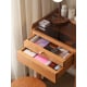 Solidwood Quartz Dressing Table, 52x42CM, Cherry Wood