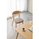 Solidwood Fuji Dining Chair, Oak, Set of 2