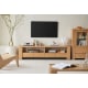 Solidwood Rayden TV Stand, 180x42CM, Oak