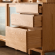 Solidwood Bailey Sideboard, 180x40x81CM, Oak