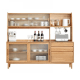 Solidwood Bailey Sideboard, 125x40x169CM, Oak