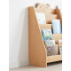 Solidwood Ayla Bear Styling Bookshelf of Five-tier, 60x33CM, Beech