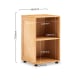 Solidwood Gleam Kids Combo Storage Shelf, 46x40x75cm, Oak