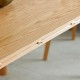 Solidwood Norway Folding Dining Table, Round, 130x75cm, Oak