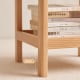 Solidwood Kano Bedside Table, 38x35x47cm, Oak