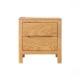 Solidwood Edinburgh Bedside Table, 47x37x50cm, Oak