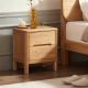 Solidwood Norway Bedside Table with 2 Drawers