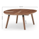 Solidwood Zephyr Walnut Coffee Table