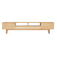 Solidwood Bailey Entertainment Unit , 200cm