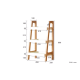 Solidwood Bailey Shelving Unit, 3-Tier