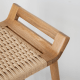 Solidwood Santa Rosa Rattan Bar Stool