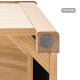 Solidwood Norway Chest of 5 drawers, 58x40x100cm