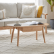 Solidwood Santa Rosa Coffee Table with Drawer