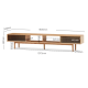 Solidwood Fuji Entertainment Unit 180cm