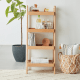 Solidwood Fuji Shelving Unit 4-Tier