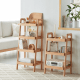 Solidwood Fuji Shelving Unit 4-Tier