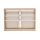 Solidwood Mio Kids Toy Storage Combination with 6 Boxes