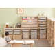 Solidwood Mio Kids Toy Storage Combination with 6 Boxes