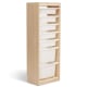 Solidwood Mio Kids Toy Storage Combination with 7 Boxes