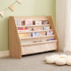 Solidwood Mio Kids Bookshelf + Toy Storage Combination with 2 Drawers, Set of 2