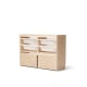 Solidwood Mio Kids Storage Combination, Set of 4