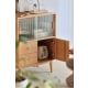 Solidwood Bailey Sideboard, 65x40x85CM, Oak