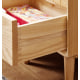 Solidwood Danya 2-Tier Storage Cabinet with Drawer