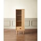 Solidwood Danya 3-Tier Storage Cabinet with Drawer
