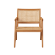 Solidwood Norway Rattan Armchair, Natural