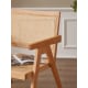 Solidwood Norway Rattan Armchair, Natural