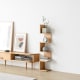 Solidwood Pittsburgh Corner Bookshelf